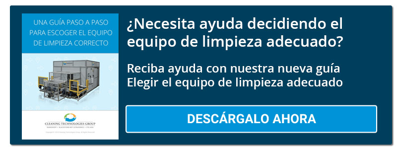 ¿Qué equipo de limpieza de partes es el adecuado para sus necesidades?